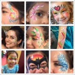 Face painter Emily: birthday parties hong kong childrens shows magic juggling functions birthdays party hong kong 生日會派對、小丑、扭汽球、­雜耍雜技, 舞蹈  遊戲, 小丑扭汽球、雜耍雜技